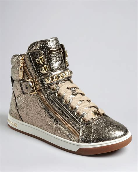 michael kors high top sneakers black|Michael Kors multicolor sneakers.